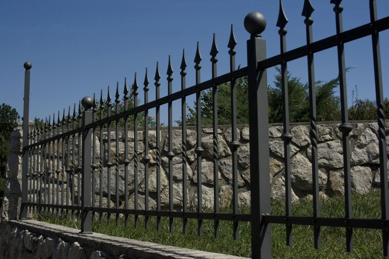 Sturdy Stone Fence