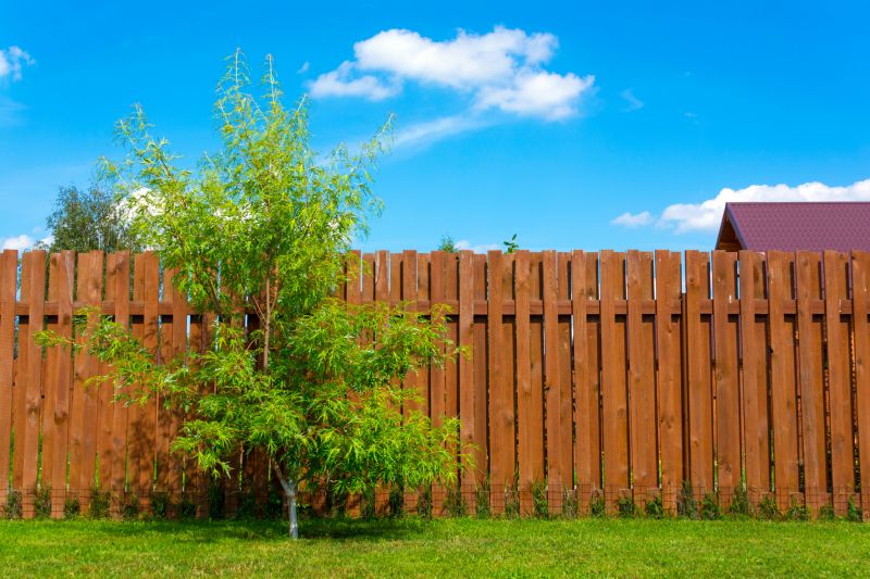 Redwood Fence Construction