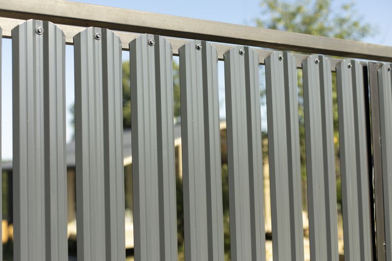 Vertical Fence Installation